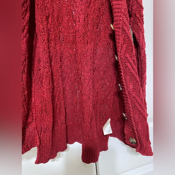 - Free People Montana Cable Knit Cardig size XS - Picture 6 of 8